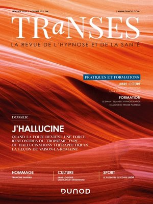 cover image of Transes n°10--1/2020 J'hallucine